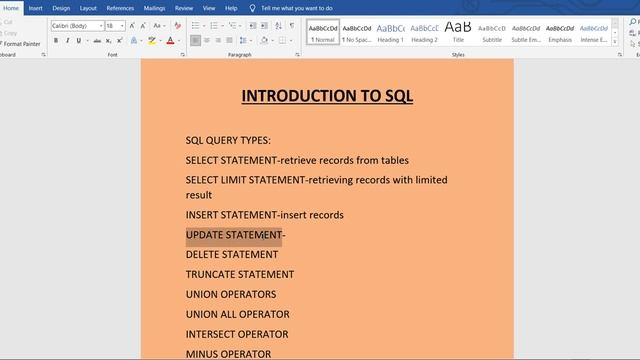 SQL Basics for Beginners | Learn SQL | SQL Tutorial for Beginners | EPISODE-1 #sql #sqltutorial