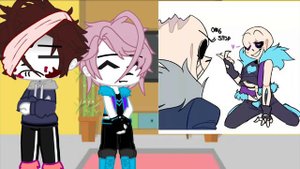 ~○Ряакция сансов *Хоррора и Ласта* На шипы ○~