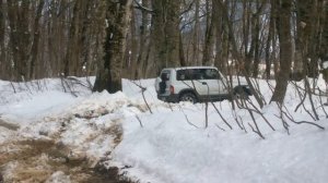 Тагаз в снегу