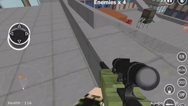 Играем в стрелял в майнкрафт смотреть онлайн