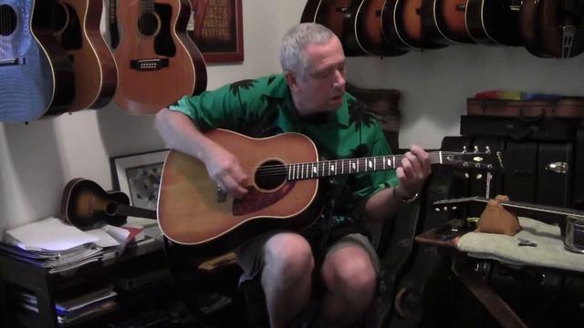 1964 Epiphone Texan (Fish) смотреть онлайн