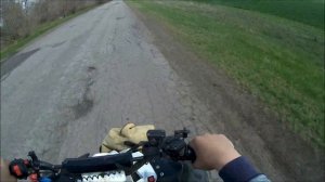 Небольшой дальняк 50 км на квадрике