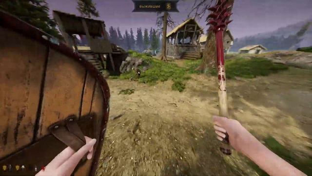 Взял обычно Топ-1 в Mordhau, режиме баттлрояль, победа (Battle Royale top 1, Victory)