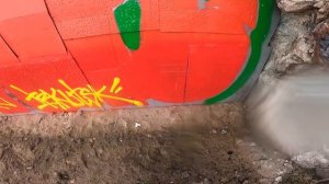 Graffiti patrol pART85  Angry man  Anfin on the shore of Lake Baikal  Irkutsk episode 1