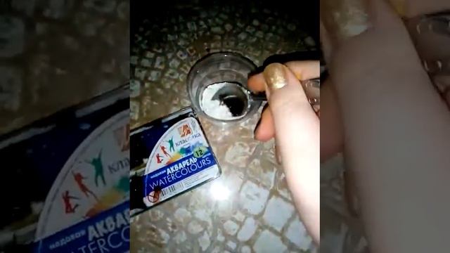 Делаем лизун\слайм лёгкий рецепт из муки,краски и воды смотреть онлайн