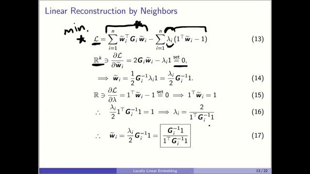 Locally Linear Embedding (LLE) (optional) смотреть онлайн