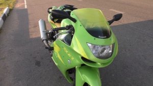 Kawasaki Ninja zx6r. Мот помолодел и валит! Первый выезд. Очень приятный мотоцикл!