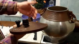 Мясо с овощами в афганском казане