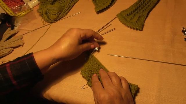 ажурные перчатки мастер класс часть №2