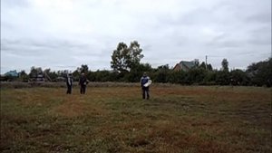 Инструктор по дрессировке собак — Валерий Середа, фигурант — Олег Кононов.