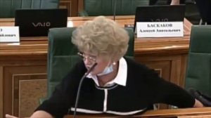 высказывание Людмилы Нарусовой , сенатора от тувы,