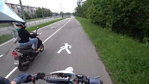 Злой ДЕД против ПИТБАЙКЕРОВ / ПОКАТУШКА на СКУТЕРЕ и ПИТБАЙКЕ по Городу