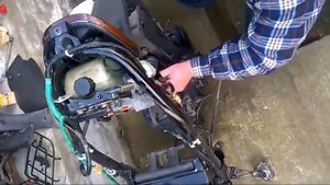 65 точка убила Коленвал, на Honda Dio 35