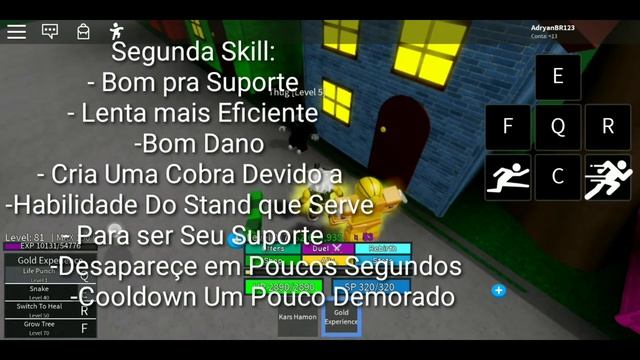 JoJo Blox Showcase [ROBLOX] - Golden Wind Stands : | PARTE 01 | - GOLDEN EXPERIENCE смотреть онлайн