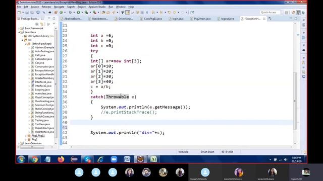 Exception Handling in java || Best practices with Example || In Hindi смотреть онлайн