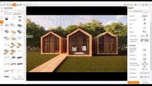 Экстерьер | Интерьер Визуализация в ENSCAPE в REVIT