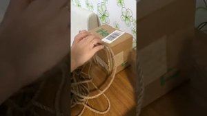 Декор коробки джутом своими руками