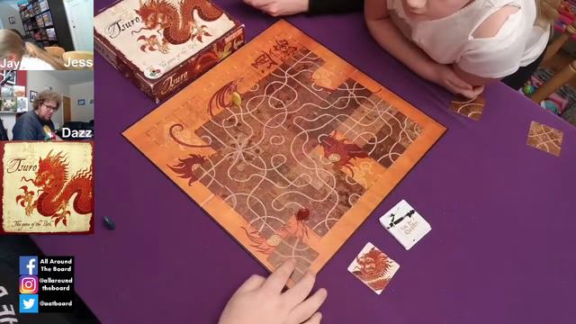 Tsuro: LIVE playthrough - All Around The Board смотреть онлайн