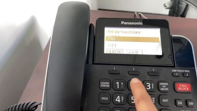 How to get the message «  voicemail msg via phone co » off of the Panasonic phone? смотреть онлайн