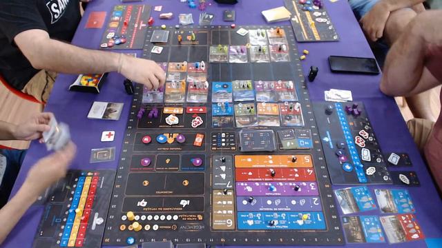 Hegemony Board Game - Gameplay no Meeple's Club