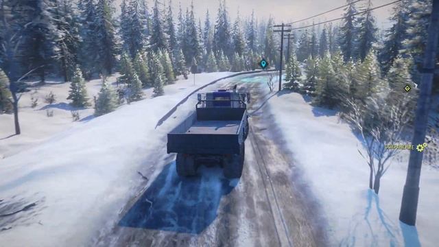 SnowRunner (Ремонт трубы,доставка топлива)АЛЯСКА Северный порт.
