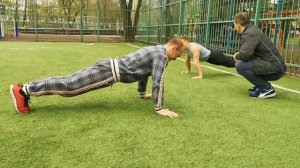 Как он отжался 150 раз за подход? Заруба в День Победы