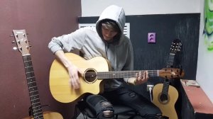 Алексей Рязанов фингер стайл на гитаре #1