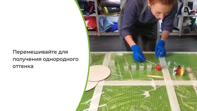 Рисуем картину из эпоксидной смолы смотреть онлайн