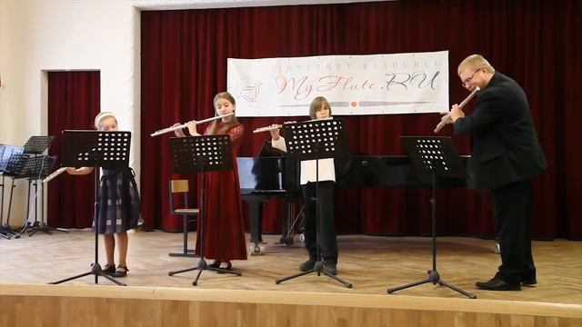 BIG FLUTE DAYS. 2012. The ensemble Flauti tenerissimi in quattro смотреть онлайн