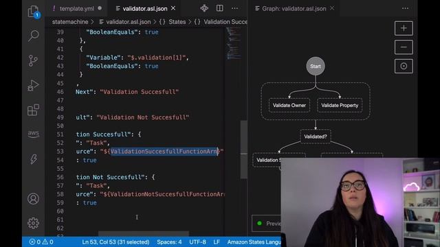 Cómo definir máquinas de estado de AWS Step Functions con Infrastructura como Código (AWS SAM) смотреть онлайн