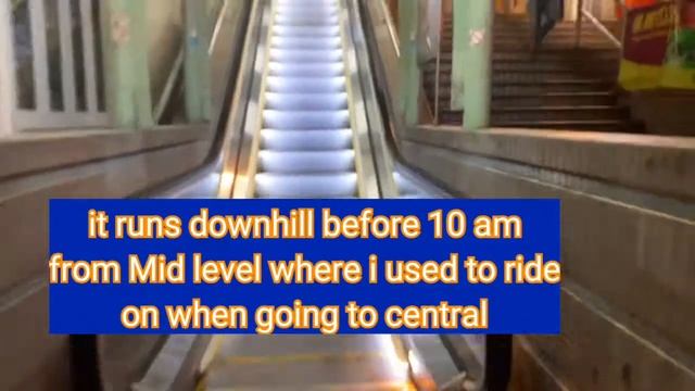 Longest Escalator in world Central-Mid Level