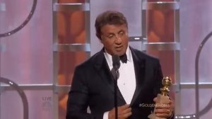 Sylvester Stallone Golden Globes Creed