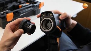 testo 875i - Step 12 - How to Chang the lens