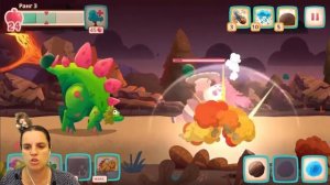 БолтушкА ВеселушкА встречает Летунов в Дино Баш! ИГРЫ и Прохождения