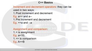 C++ Basics