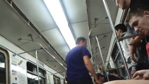 один Русский пьяный на трех узбеков