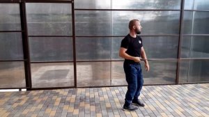 Базовые восьмёрки в линию, связки в линию. Фланкировка шашкой обучение ШВХКО"Корогод"