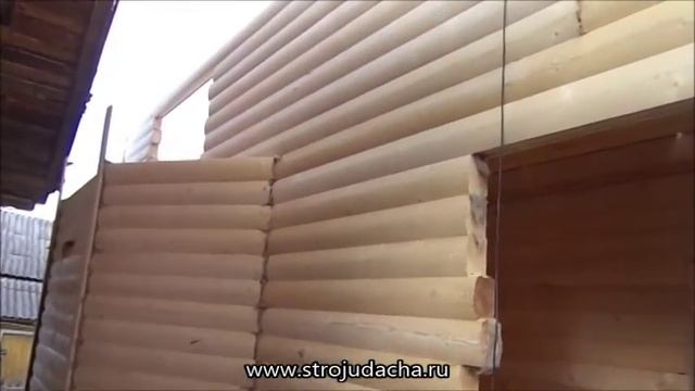 Дом из бруса 7х7 с эркером смотреть онлайн