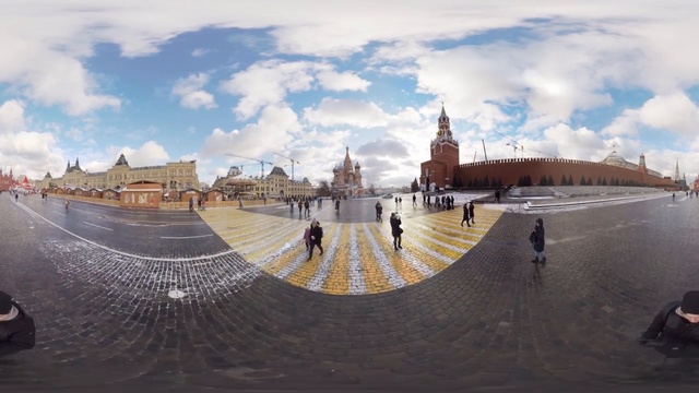 Красная площадь|Москва| Панорамное видео 360°