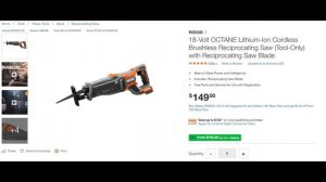 EXPIRED | Deal Alert | Ridgid Octane 18v Tools & Batteries