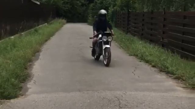 Переделка Suzuki 250R в электроцикл