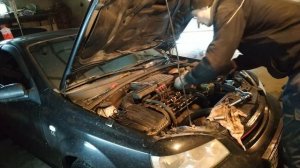 Замена прокладки крышки клапанов и радиатора охлаждения на шевроле лачетти 1.8