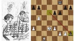Б.Спасский - Р.Фишер 😲 Слон-Камикадзе! Легендарная 1-я партия матча на первенство мира! Шахматы