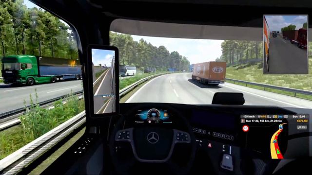 Mercedes Benz New Actros 2019 - Euro Truck Simulator 2 [1.49] @JPGamesOfficial