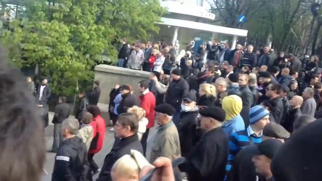 Дюк, Потемкинская лестница, Одесса 13.04.2014г. смотреть онлайн