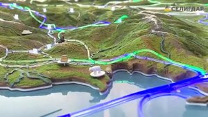 Холдинг Селигдар представил макет освоения золоторудного месторождения Кючус #ВЭФ2022 #Селигдар