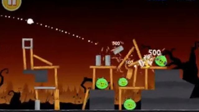 Angry Birds Halloween 1-10 - 3 stars смотреть онлайн