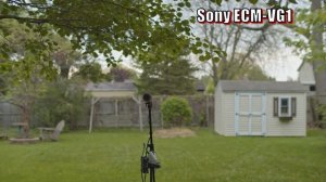 Sony ECM-VG1 Mic Comparison