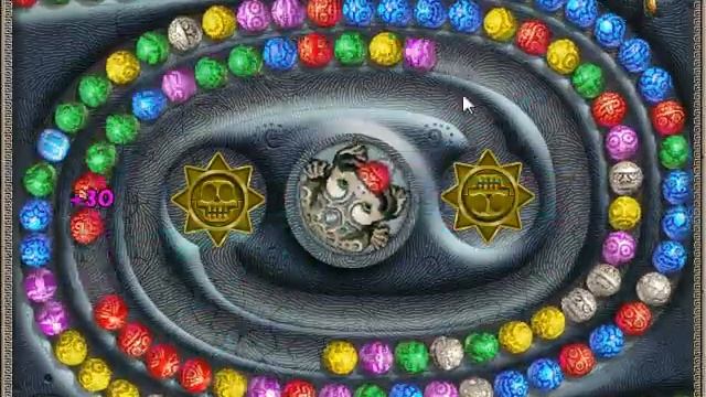 Немного слов о том, как я играю в Zuma Deluxe. смотреть онлайн