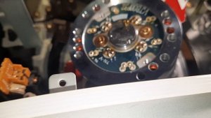 профилактика Panasonic f55e смазка чистка головки и Ленто протяжного механизма.